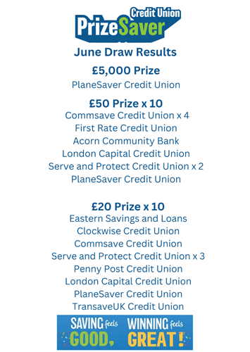 prize saver june results