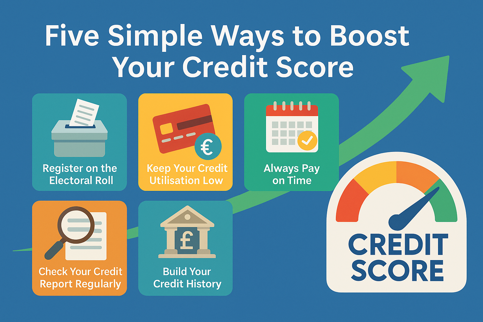 Five Simple Ways to Boost Your Credit Score